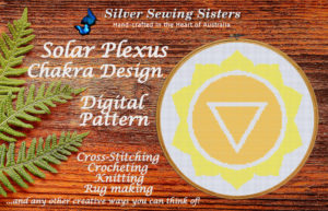 Solar Plexus Chakra Digital Pattern for Cross-Stitching