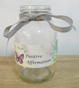 Positive Affirmations Jar